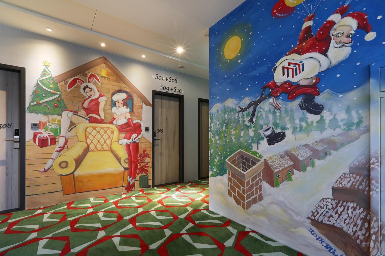 Mini Hotels Taichung Buitenkant foto